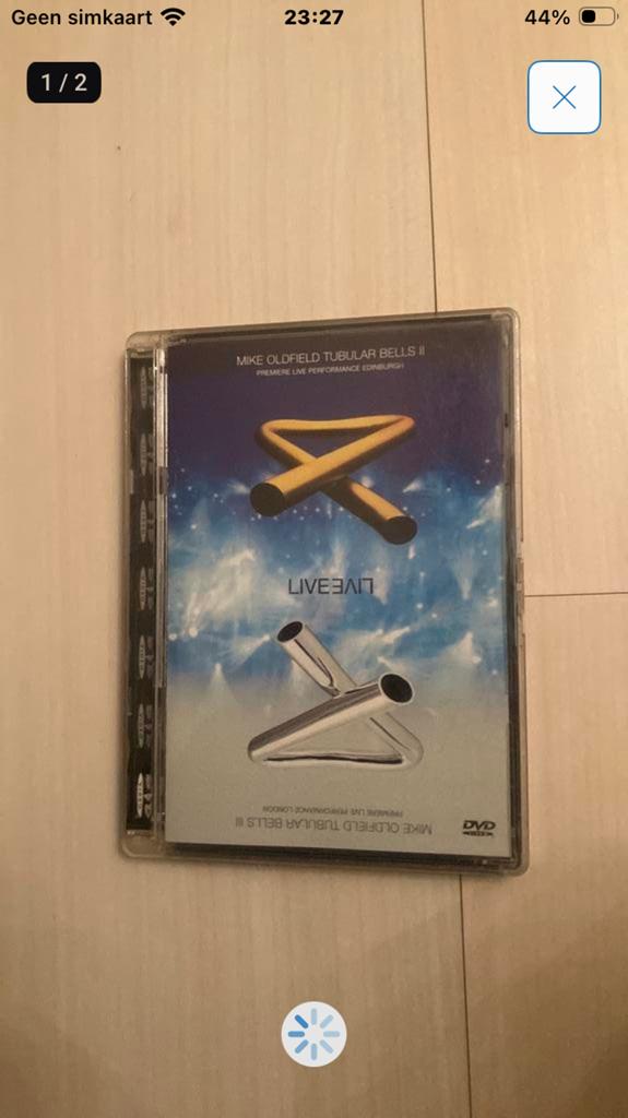Mike Oldfield DVD - tubular bells II, Vanaf 16 jaar, Ophalen of Verzenden, Zo goed als nieuw