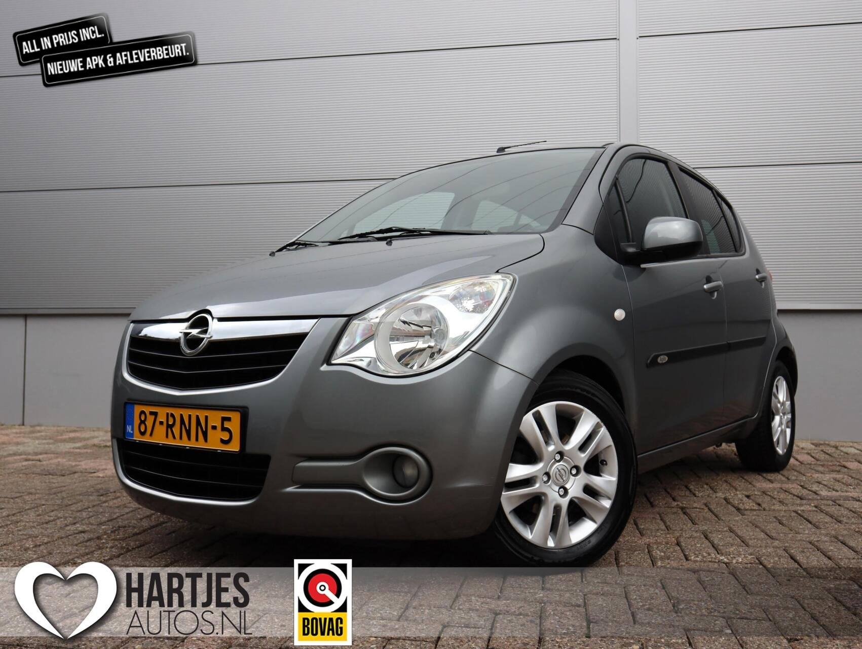 Opel Agila 1.2 Edition Automaat (Vol-Opties!) NL-auto, Auto's, 4 cilinders, Met garantie (alle), Origineel Nederlands, Bedrijf