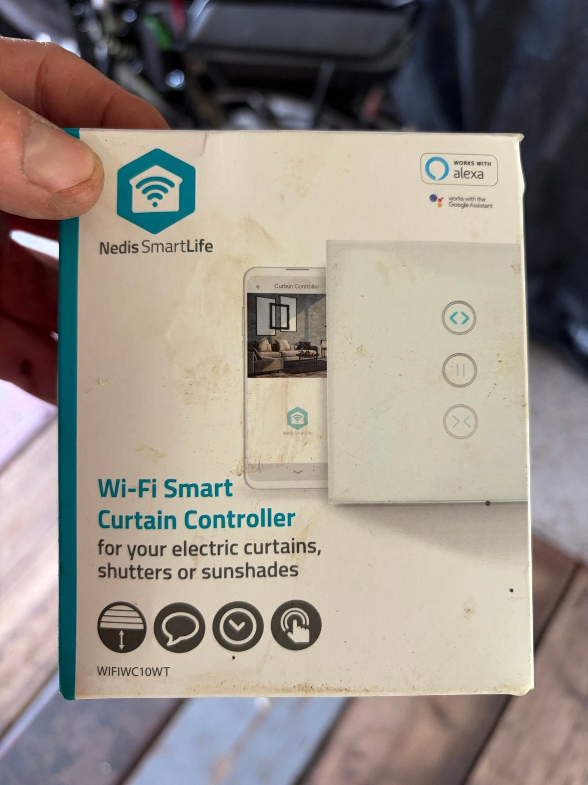 SOMFY Slimme Wifi Schakelaar Rolluik/Gordijn/Zonnescherm, Ophalen of Verzenden, Nieuw, Overige merken, Schakelaar