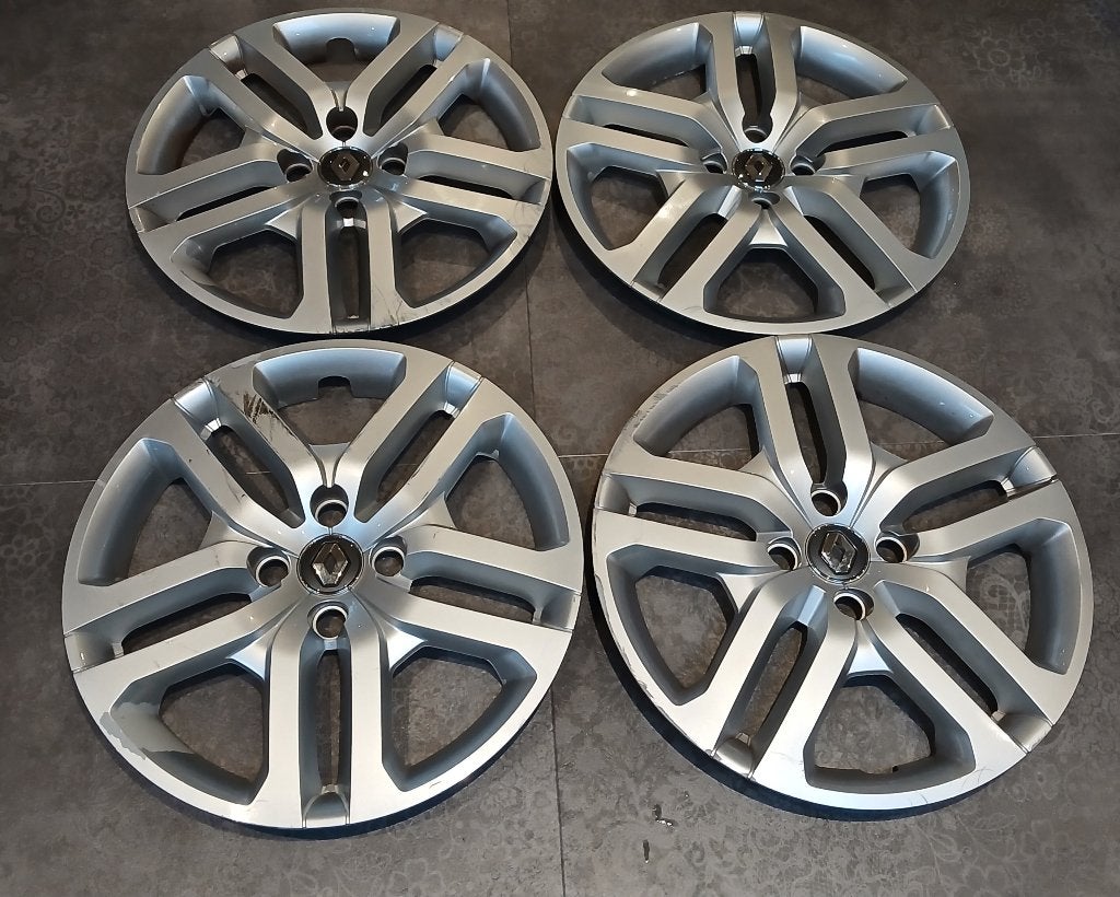 4 orginele wieldoppen renault clio (estate) 16 inch, Auto diversen, Ophalen of Verzenden, Gebruikt
