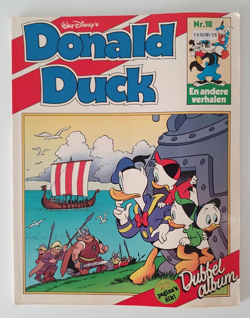 Donald Duck dubbelalbum 18 1988, Boeken, Meerdere stripboeken, Ophalen of Verzenden