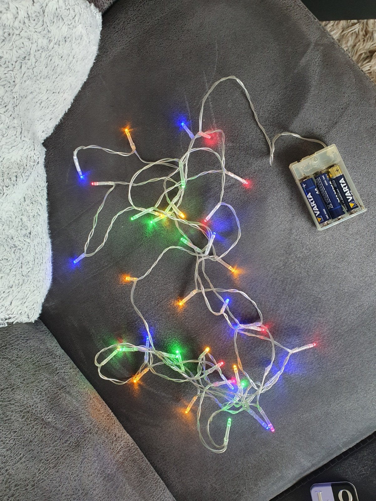 3 meter lang gekleurde led lampjes snoer, Ophalen
