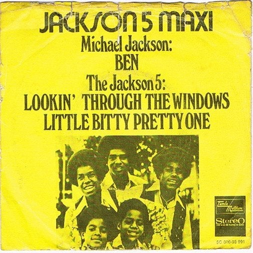 Michael Jackson - Ben (vinyl single), Cd's en Dvd's, Gebruikt, Verzenden, 7 inch, Fotohoes