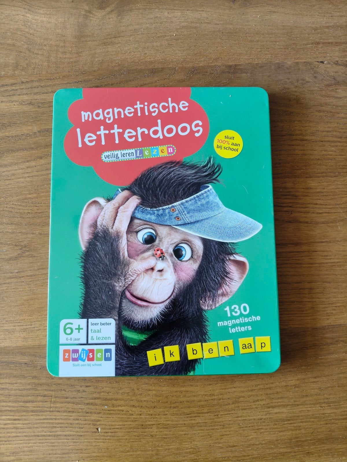 Magnetische letterdoos, Ophalen of Verzenden, Zo goed als nieuw, Taal en Lezen