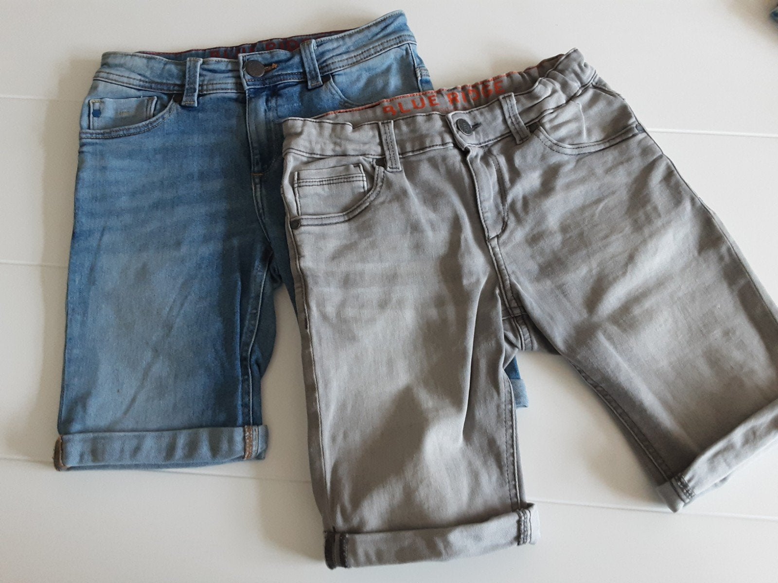 2x Stoere korte broeken voor jongens Blue Ridge mt 152, Broek, Ophalen of Verzenden, Zo goed als nieuw, Blue Ridge