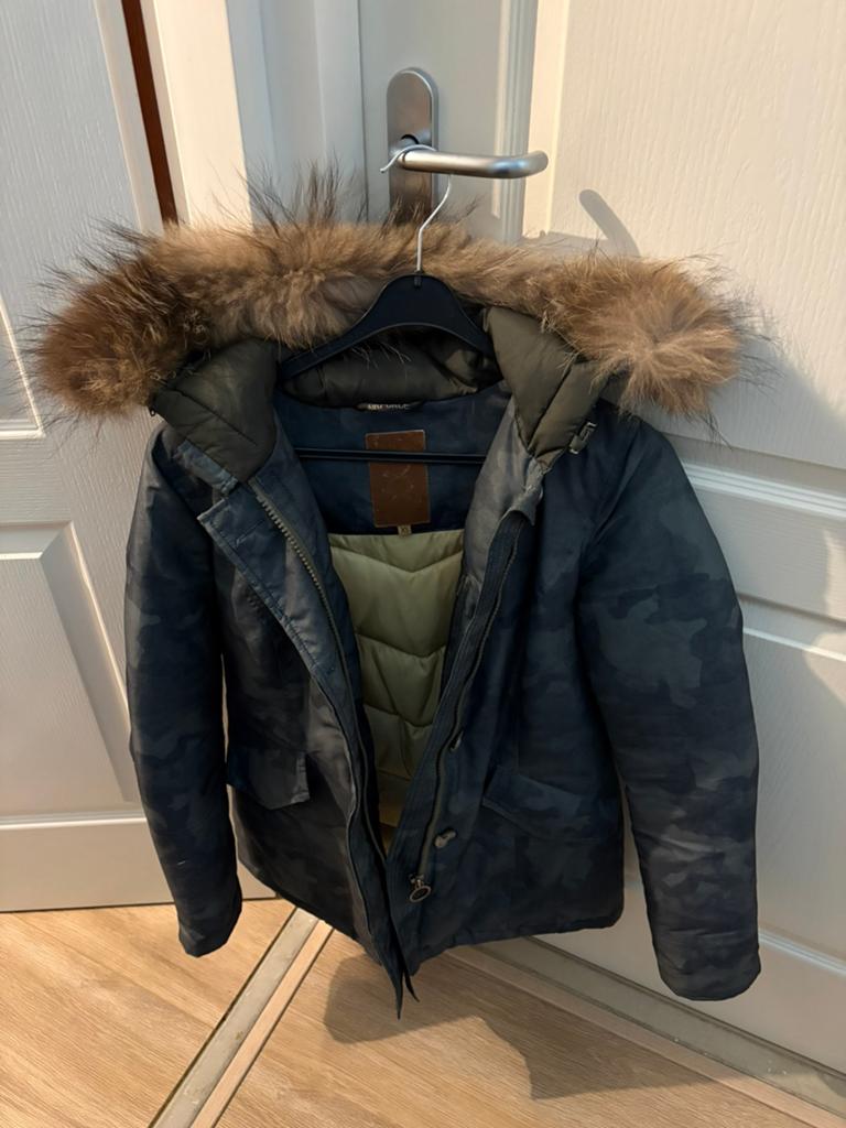 Airforce Jas XS, Ophalen, Zo goed als nieuw, Maat 34 (XS) of kleiner, Zwart