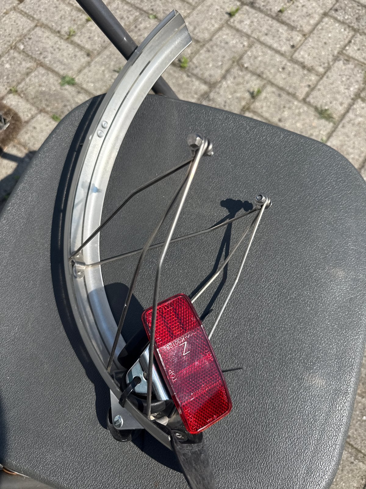 Nagenoeg nieuw Brompton achterspatbord met wielkit, Verzenden, Zo goed als nieuw