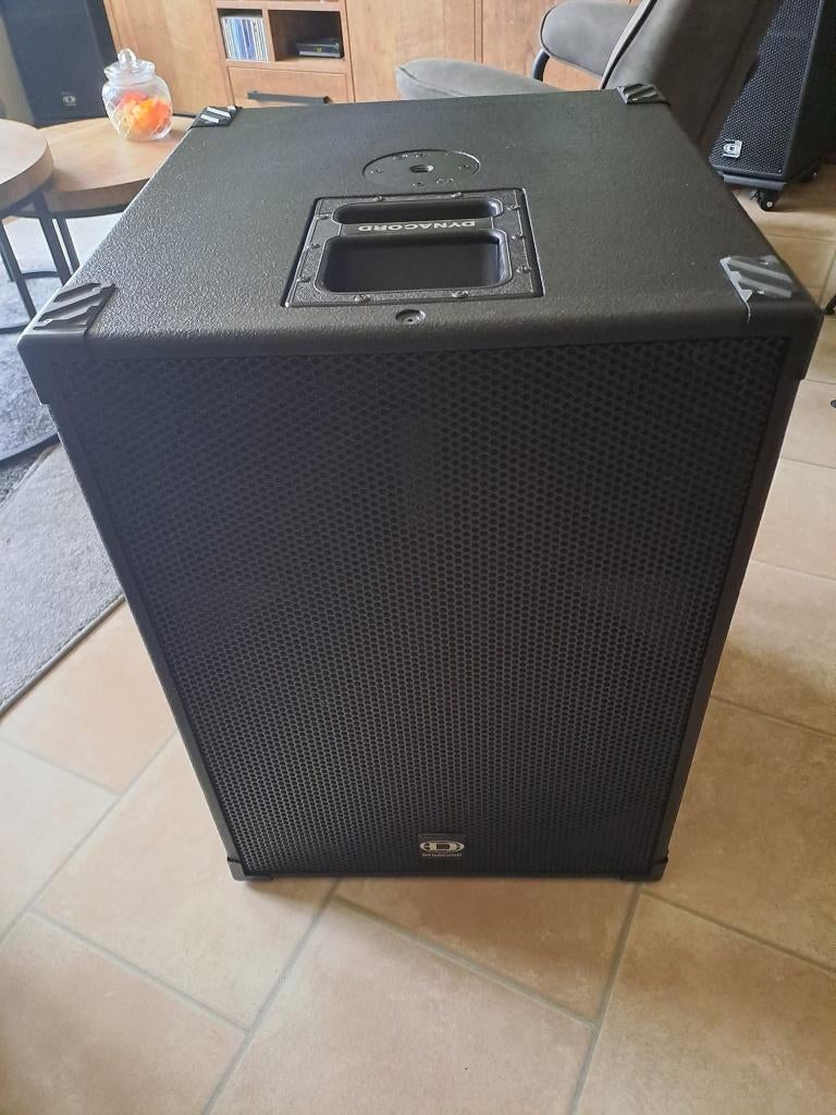 twee keer dynacord sub, Overige merken, Subwoofer, Ophalen of Verzenden, Zo goed als nieuw