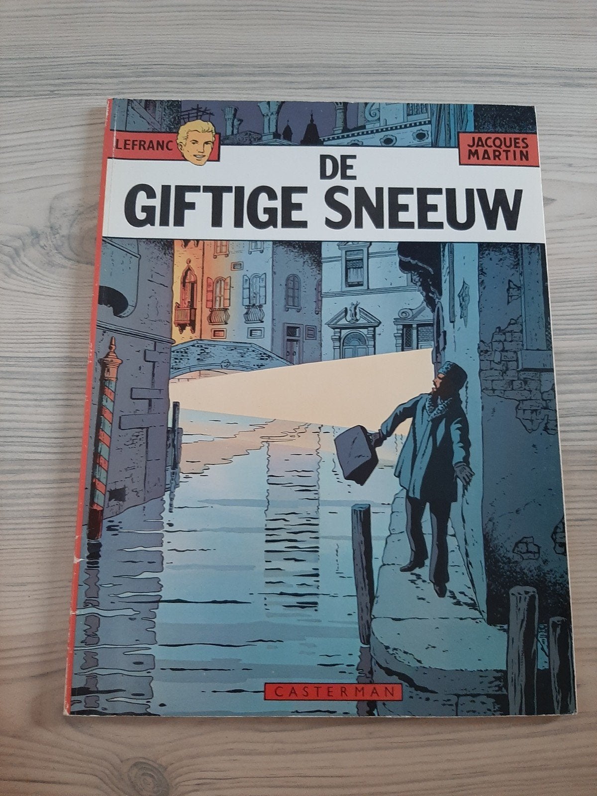 Lefranc - De Giftige Sneeuw - Jacques Martin, Boeken, Stripboeken, Ophalen of Verzenden
