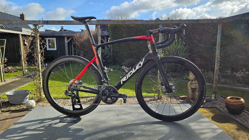 Ridley NOAH Fast Disc racefiets met Powermeter, Fietsen en Brommers, Fietsen | Racefietsen, Zo goed als nieuw, Heren, Overige merken