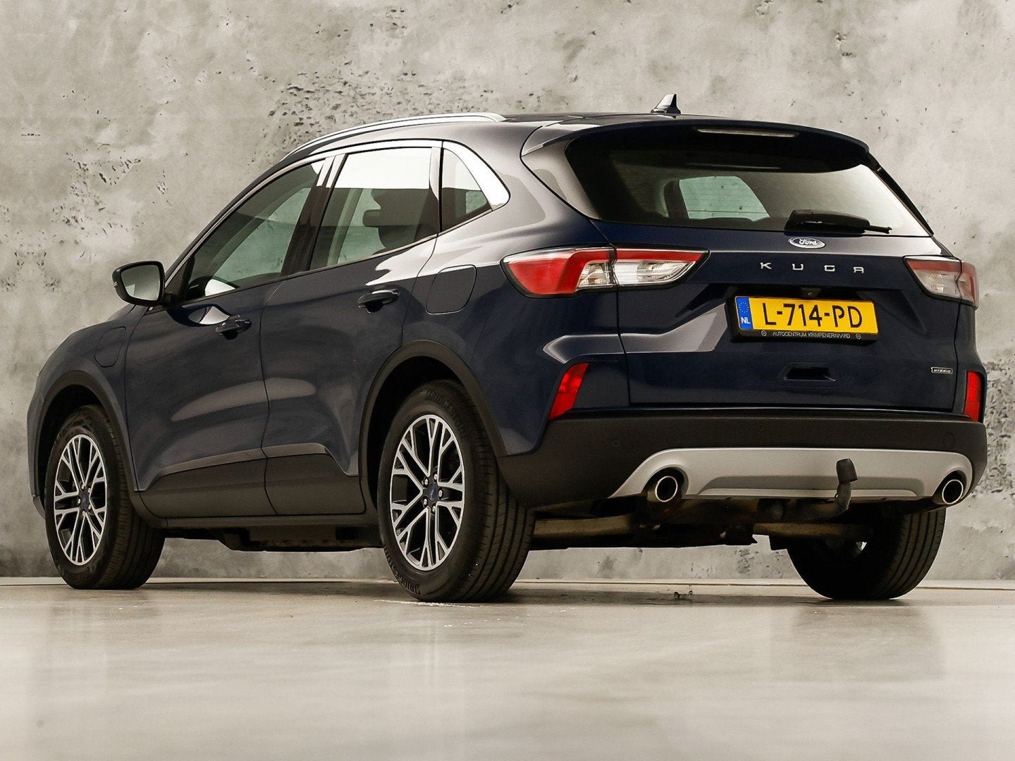 Ford Kuga 2.5 PHEV Titanium 225Pk Automaat (VIRTUAL COCKPIT,, Auto's, Stof, Gebruikt, 4 cilinders, Blauw