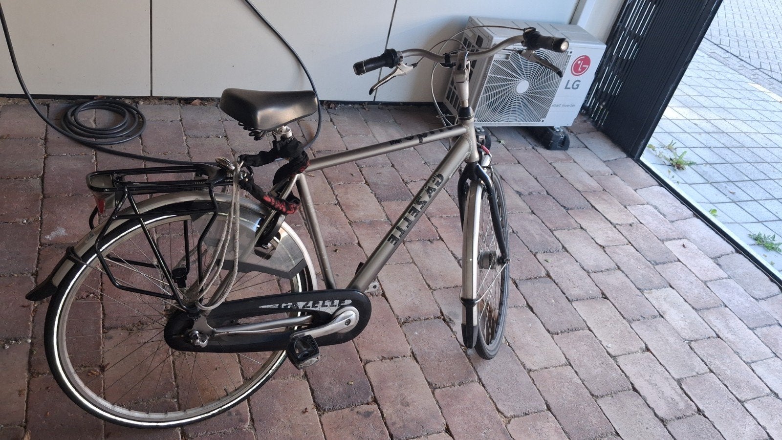 Gazelle herenfiets in prima staat, Ophalen, Gebruikt, Velgrem, Versnellingen