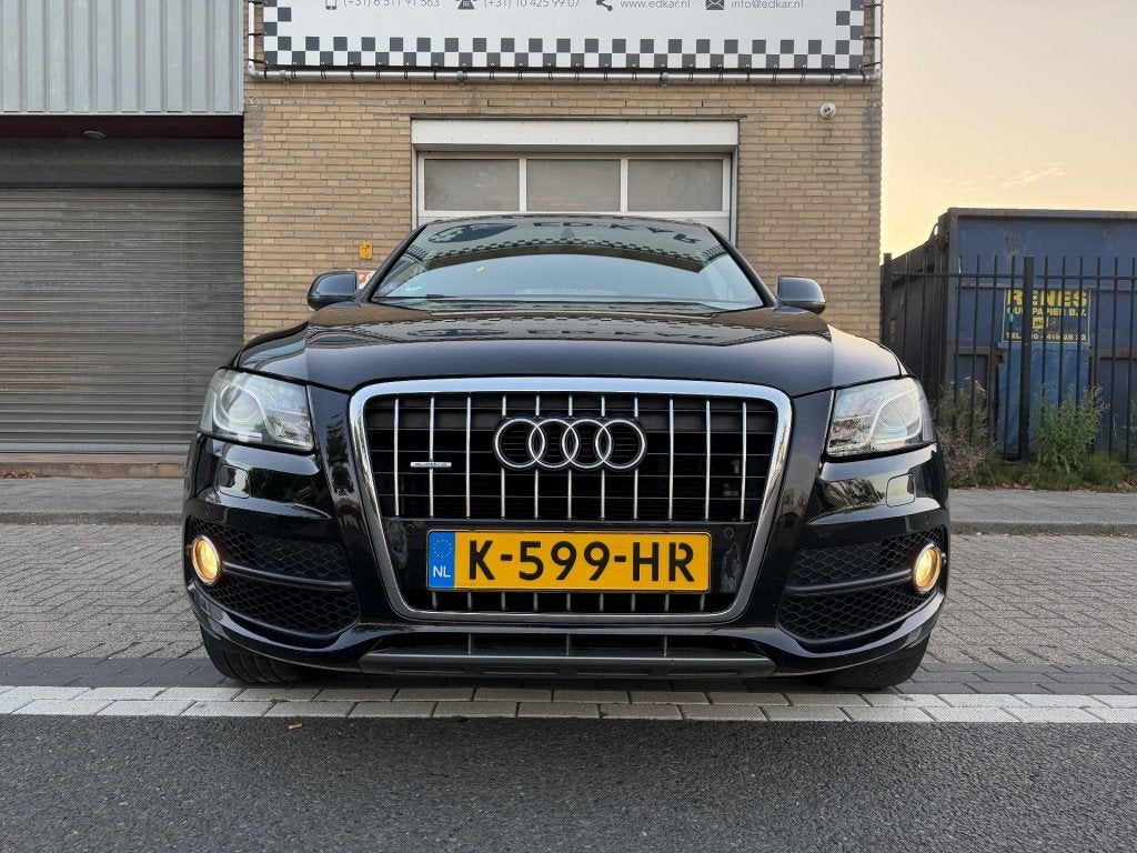 Audi Q5 3.2 FSI quattro Pro Line S FULL OPTIONS LEER PANO TR, Automaat, Gebruikt, Zwart, Bedrijf