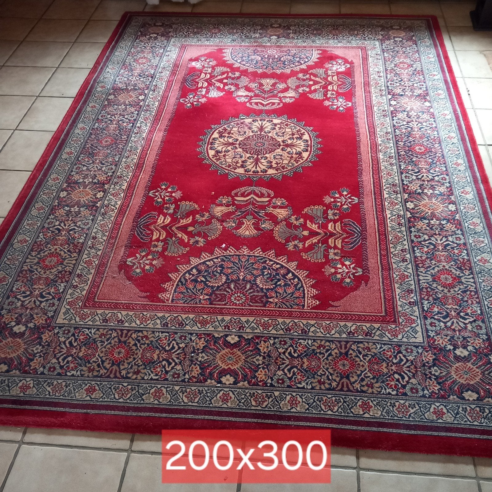 Perzisch tapijt, Ophalen, Gebruikt, 200 cm of meer, 200 cm of meer