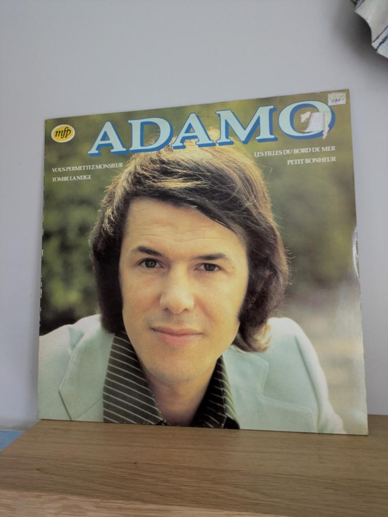 Lp Adamo, Ophalen of Verzenden, Zo goed als nieuw, Overige formaten