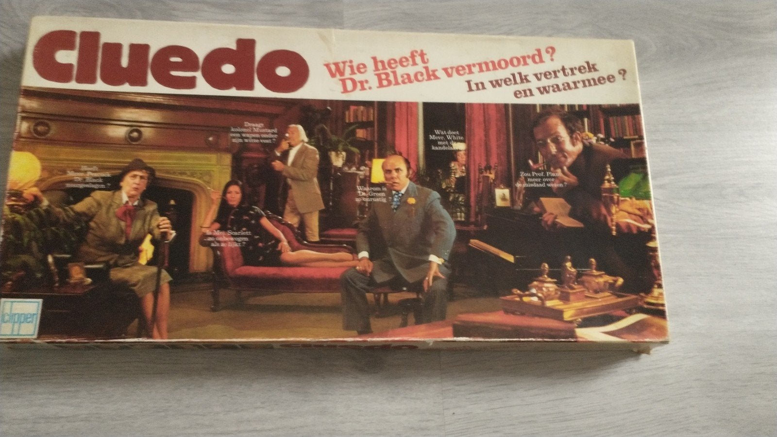 Cluedo, Hobby en Vrije tijd, Gezelschapsspellen | Bordspellen, Vijf spelers of meer, Ophalen of Verzenden, Gebruikt