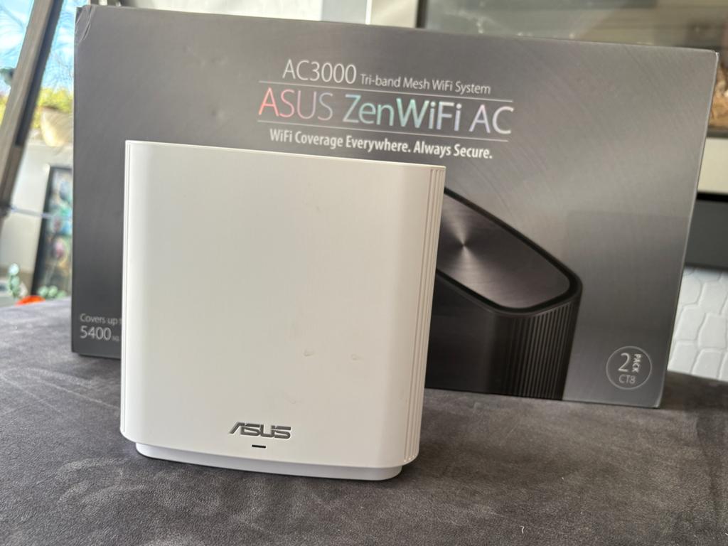 ASUS ZenWiFi AC3000 Tri-band Mesh WiFi Systeem, Computers en Software, Routers en Modems, Zo goed als nieuw, Router, Ophalen of Verzenden