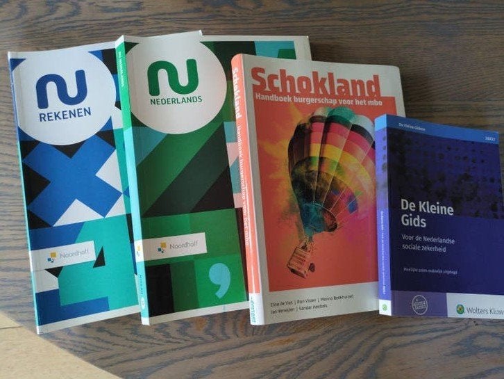 MBO: Nu Nederlands, Nu Rekenen, Schokland, De Kleine gids, Gelezen, Diverse auteurs, Ophalen of Verzenden, Nederlands