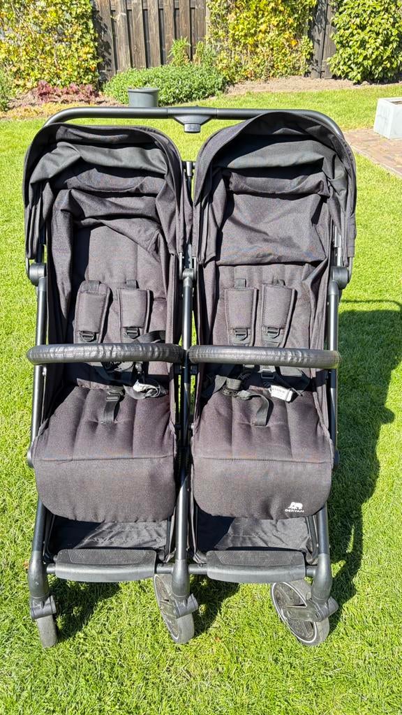 Deryan XP Twin XL Duobuggy, Kinderen en Baby's, Tweelingen en Meerlingen, Ophalen, Zo goed als nieuw, Kinderwagen of Buggy