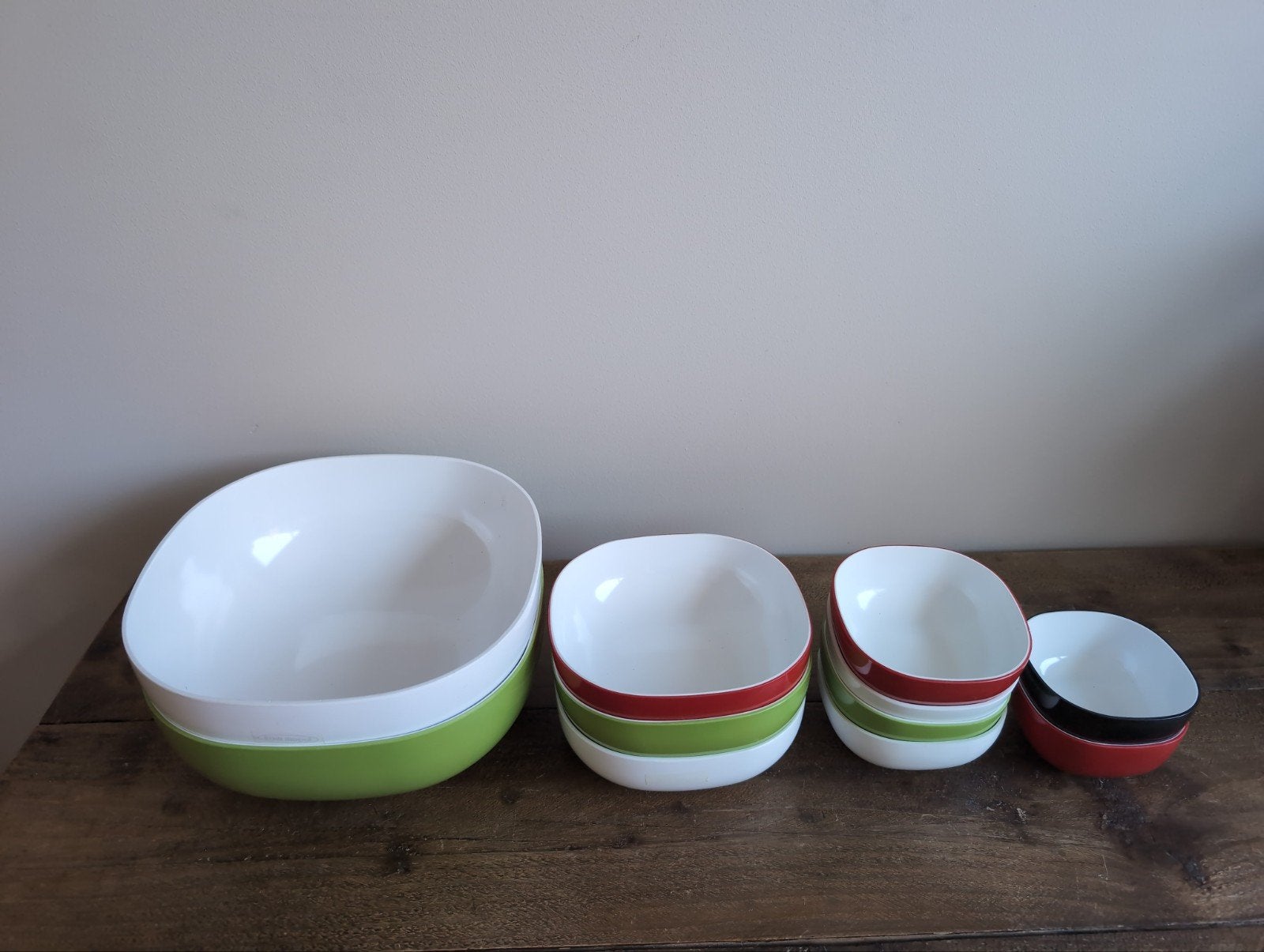 11 x Rösti Mepal Melamine schalen set, Ophalen of Verzenden