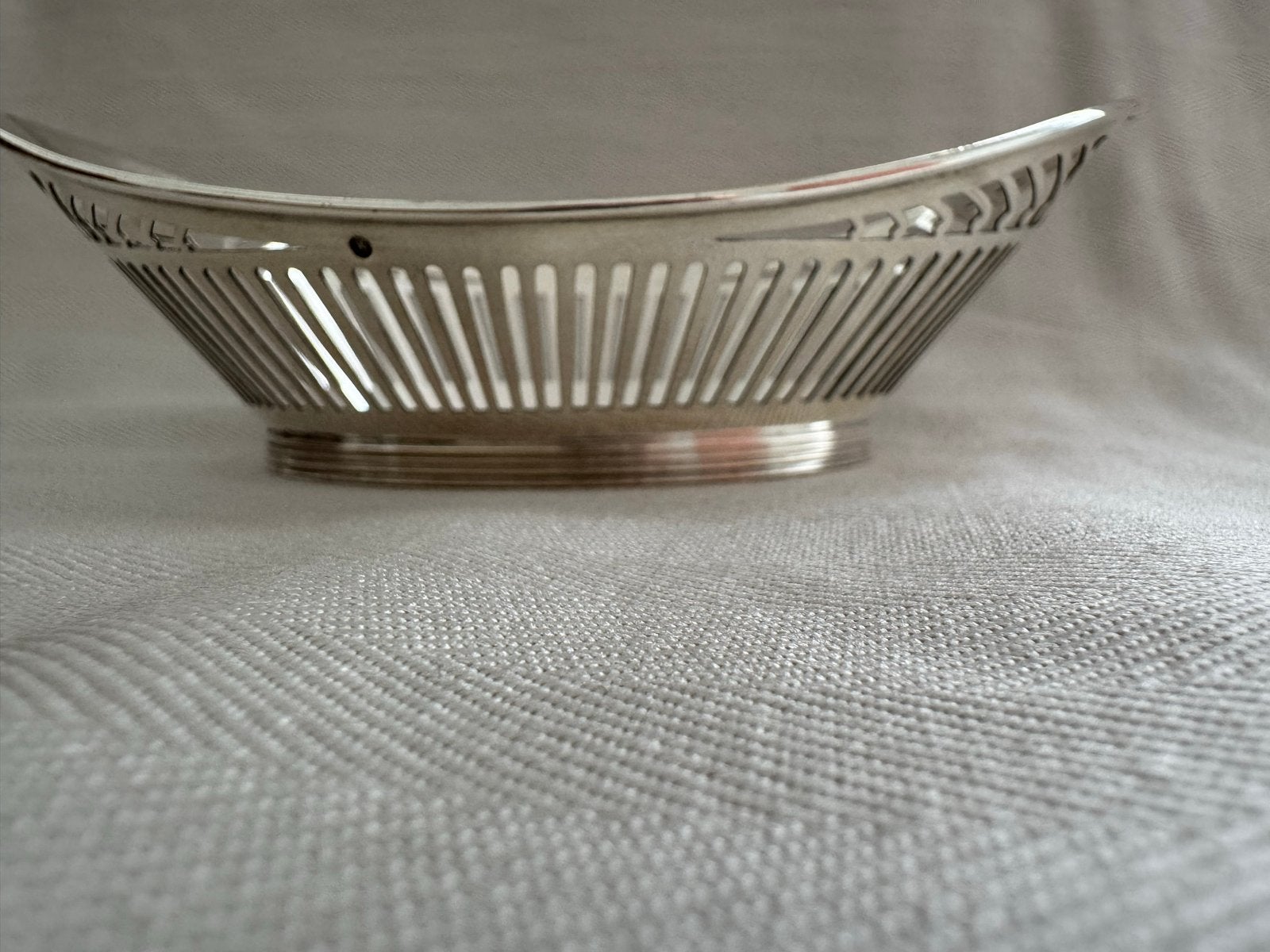 Antieke Zilveren Bonbonmandje uit Nederland, Antiek en Kunst, Ophalen of Verzenden, Zilver