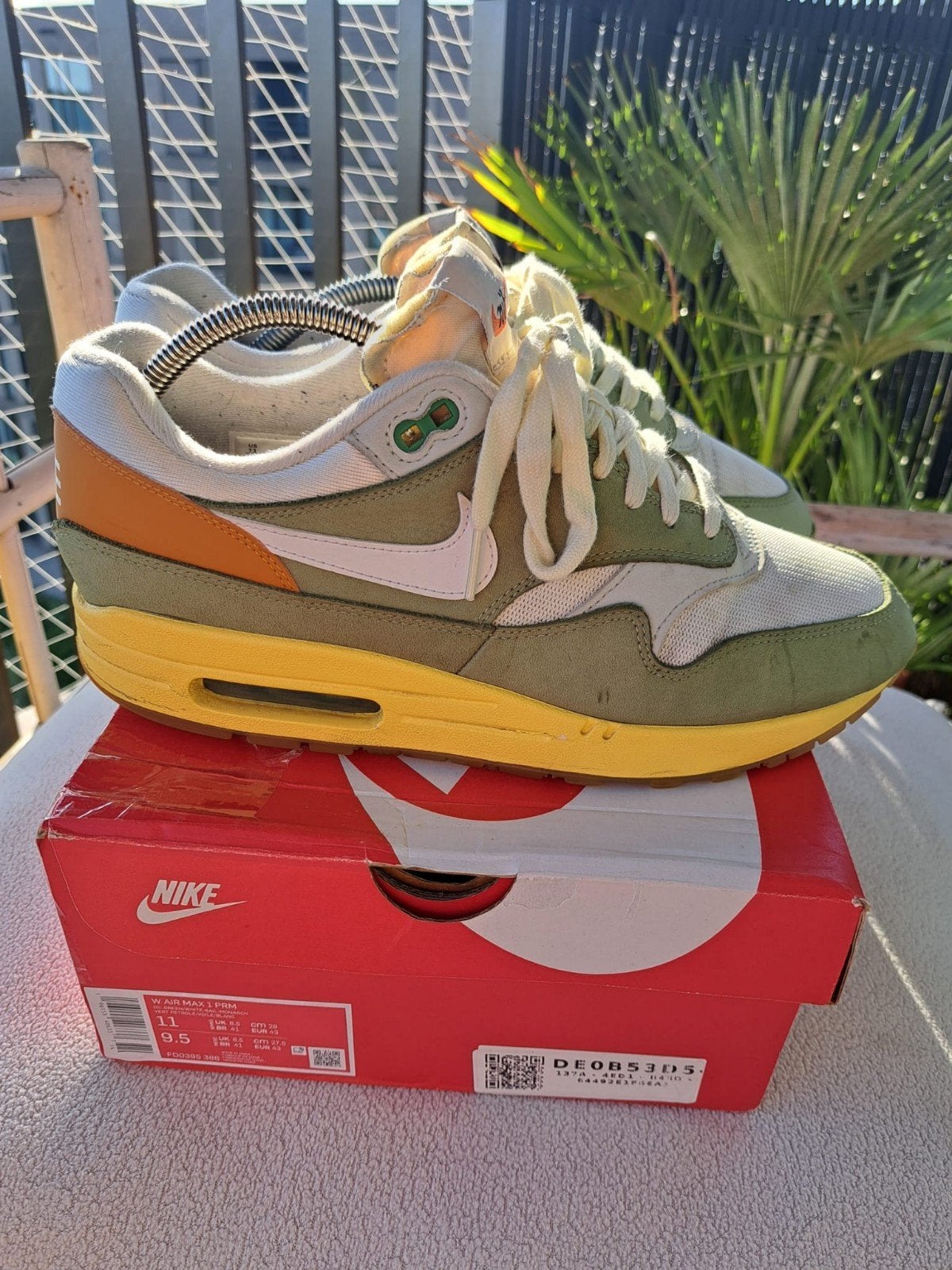 Nike Air Max 1 'Design By Japan', Kleding | Heren, Schoenen, Gedragen, Overige kleuren, Ophalen of Verzenden