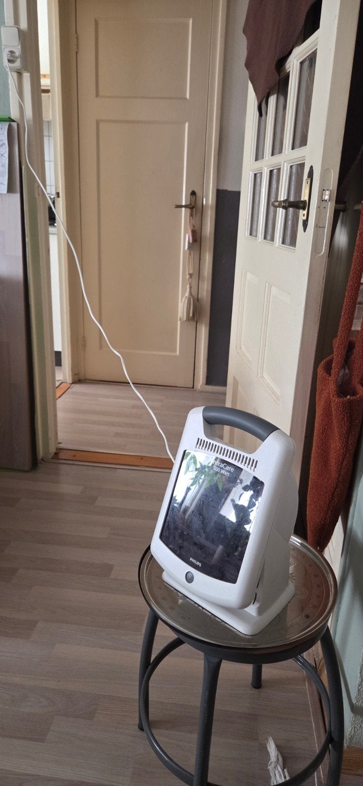 InfraCare Lamp 200 Watt tegen Reuma & spierpijn, Ophalen, Zo goed als nieuw, Overige typen