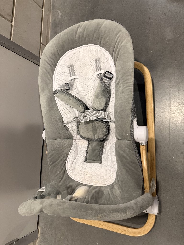 Bo Jungle B-Bouncer wipstoel / baby bouncer – grijs, Ophalen, Zo goed als nieuw, Wipstoel
