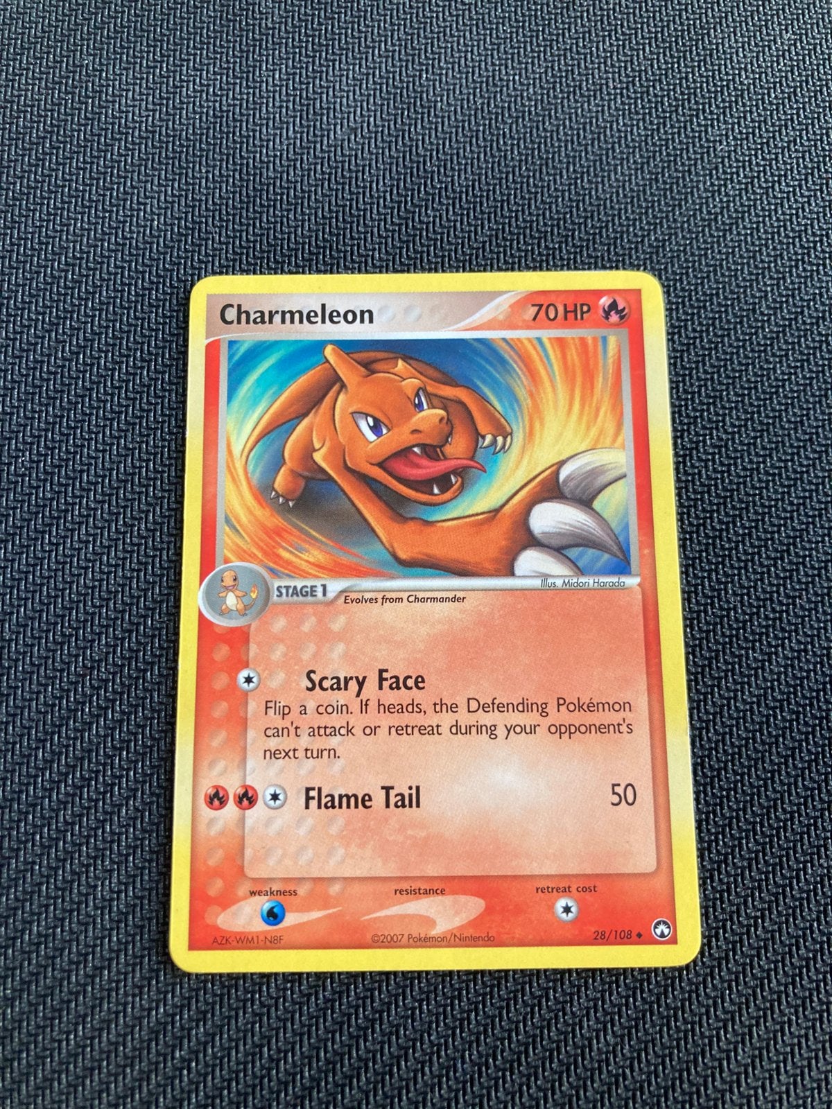 Pokemon kaart Charmeleon, Hobby en Vrije tijd, Verzamelkaartspellen | Pokémon, Ophalen of Verzenden