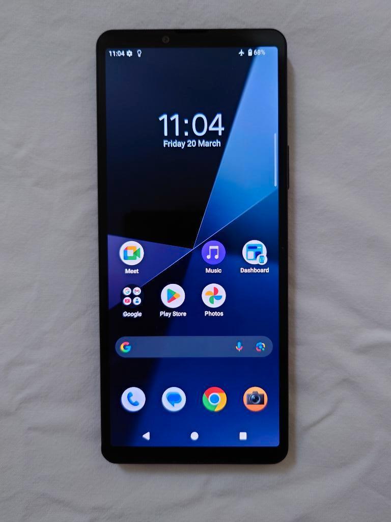 Sony Xperia 10 VI – compact toestel, Gebruikt, Zwart, Touchscreen, Ophalen of Verzenden
