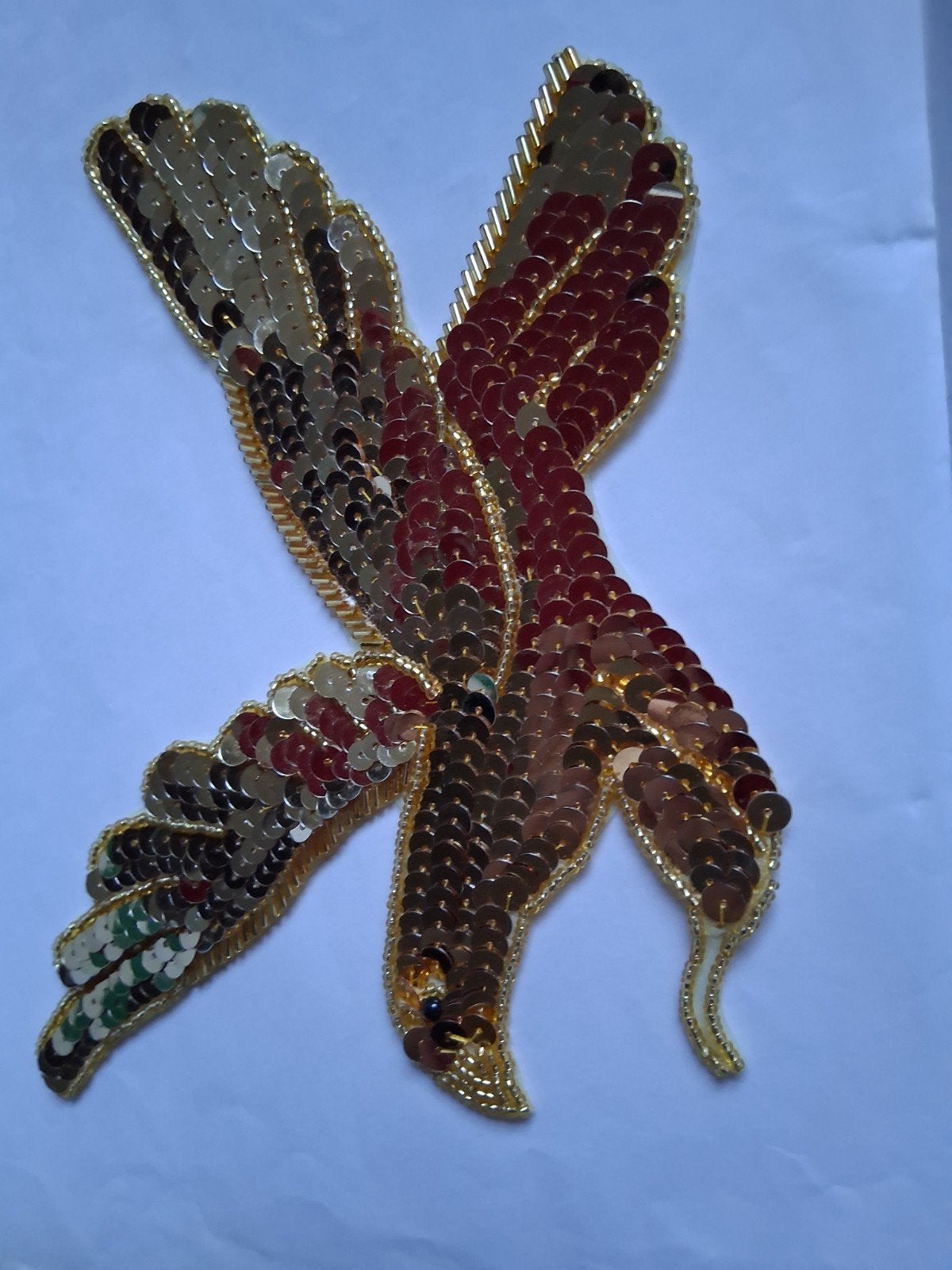 Vintage jaren '70-'80 Gouden Adelaar Pailletten Applicatie, Ophalen of Verzenden, Nieuw