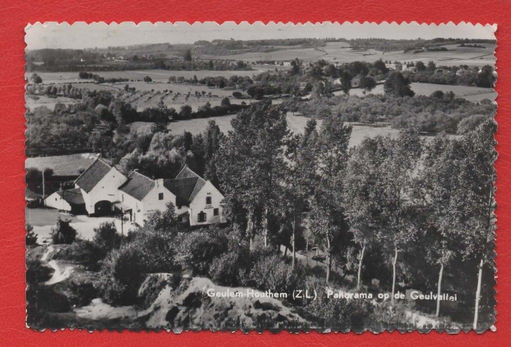 Geulem-Houthem - Panorama op de Geulvallei - 1967 (p. V'burg, Ophalen of Verzenden, 1960 tot 1980, Gelopen, Noord-Brabant