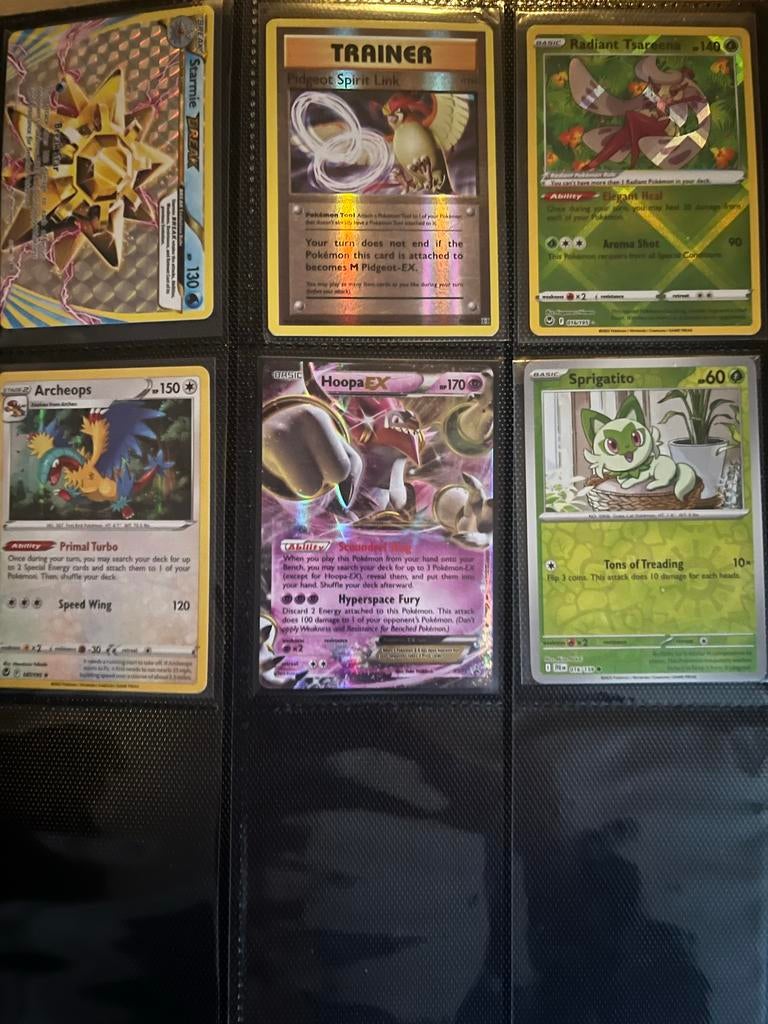 Diverse Pokémon kaarten, Verzenden, Gebruikt, Meerdere kaarten, Foil