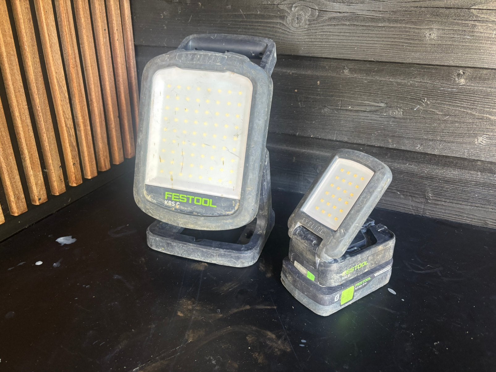 Festool lampen, Doe-het-zelf en Verbouw, Bouwverlichting, Ophalen, Zo goed als nieuw, Minder dan 50 watt, Lamp