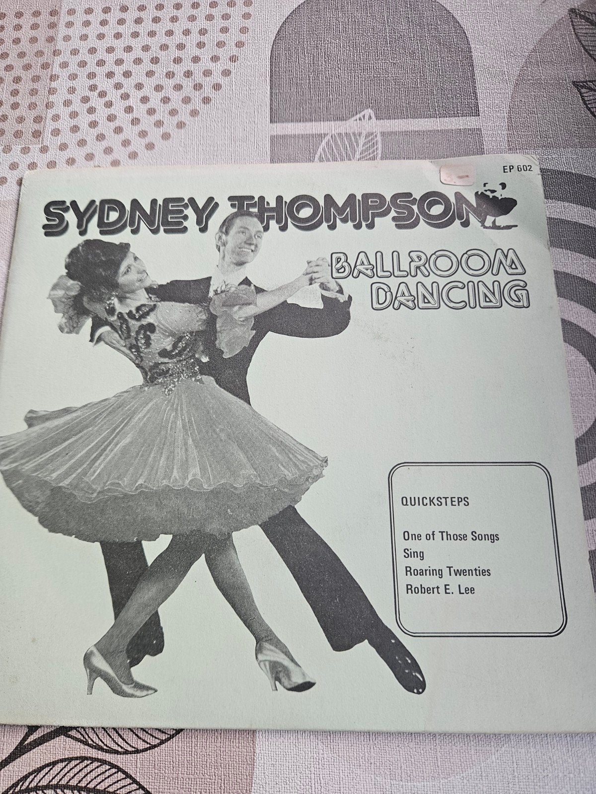 Sydney Thompson Ballroom Dancing Quicksteps EP 602 Vinyl, Gebruikt, Overige genres, 7 inch, EP