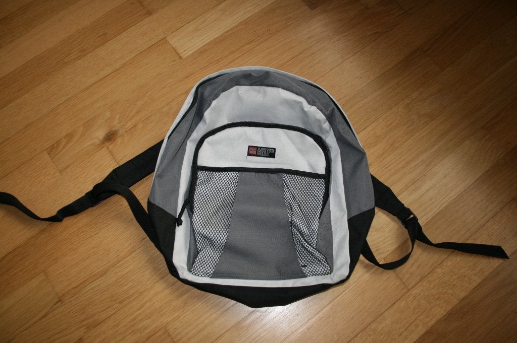 Grijze rugzak Active Gear, Overige merken, 40 cm of meer, Gebruikt, Ophalen of Verzenden
