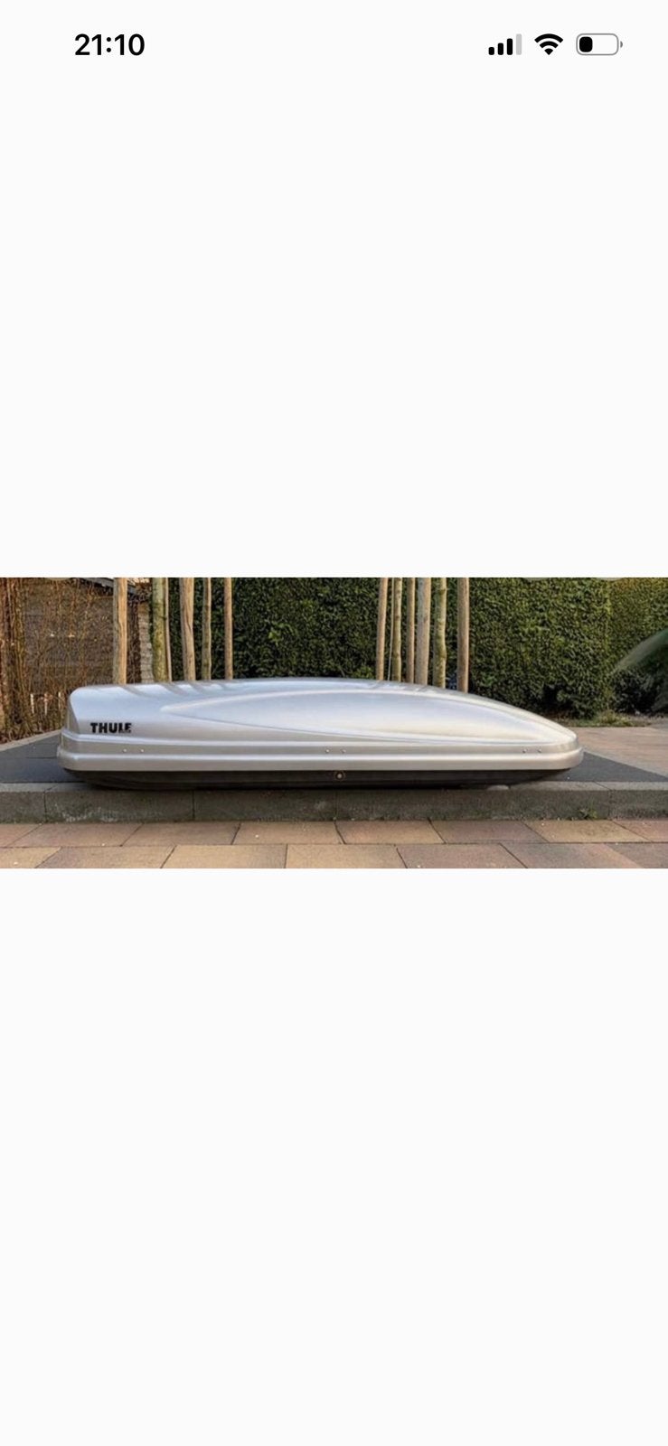 Dakkoffer Atlantis, Auto diversen, Dakkoffers, Ophalen, Gebruikt