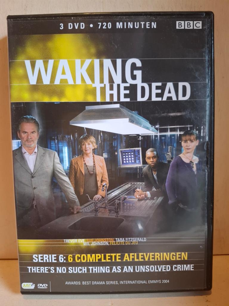 Waking the Dead Serie 6 - Britse Crime Tv-serie - 3 DVD Box, Vanaf 16 jaar, Boxset, Ophalen of Verzenden, Zo goed als nieuw