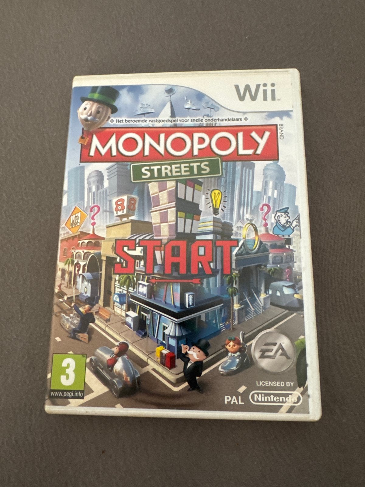 Monopoly Streets voor Nintendo Wii - Klassiek bordspel, Spelcomputers en Games, Games | Nintendo Wii, Gebruikt, Overige genres