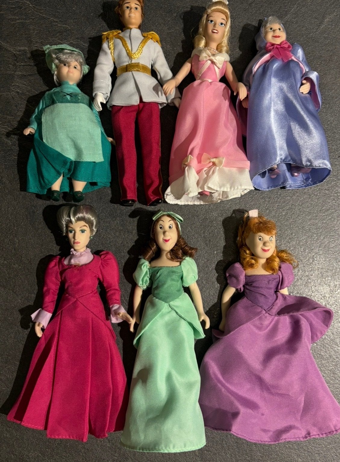 Complete Porseleinen Assepoester Poppenset, Ophalen of Verzenden, Zo goed als nieuw, Overige typen