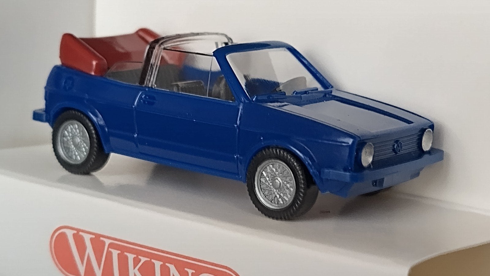 Volkswagen VW Golf 1 Cabrio 1:87 H0 Wiking Pol, Berlin, Wiking, Auto, Verzenden