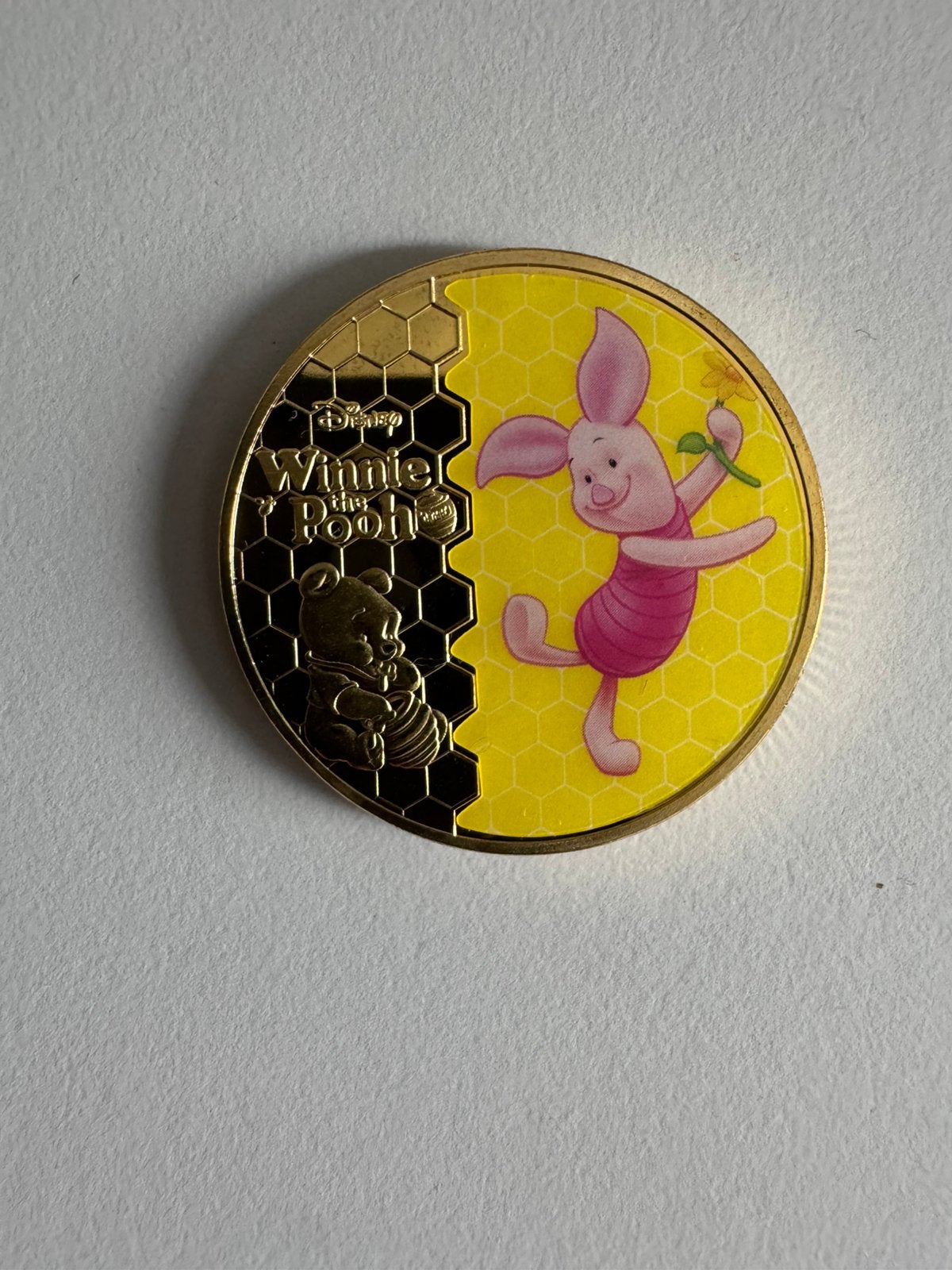 Walt Disney munt Piglet Winnie the Pooh, Postzegels en Munten, Ophalen of Verzenden