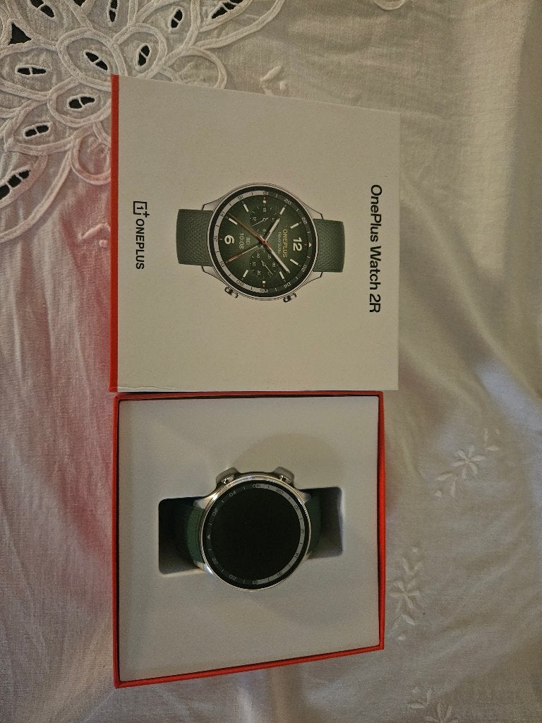 OnePlus Watch 2R Smartwatch – ZGAN, Ophalen, Zwart, Zo goed als nieuw, OnePlus