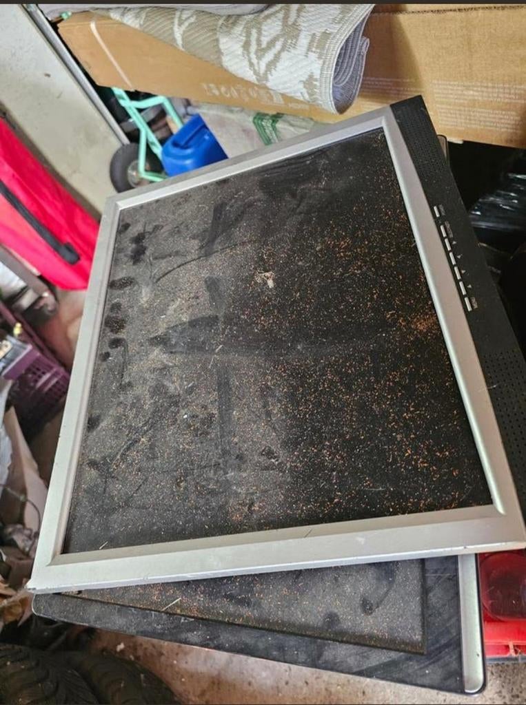 Oude monitor, mogelijk defect of voor onderdelen, Computers en Software, Monitoren, HD, Onbekend, Ophalen of Verzenden, Onbekend