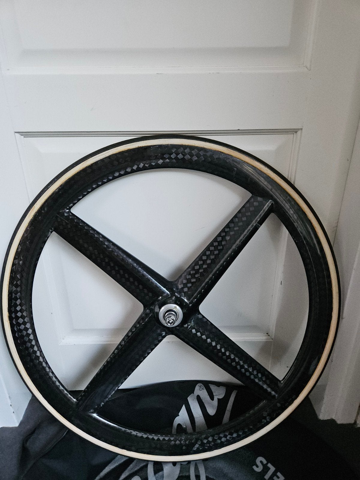 4 spaaks Baanwiel, Ophalen, Wiel, Carbon