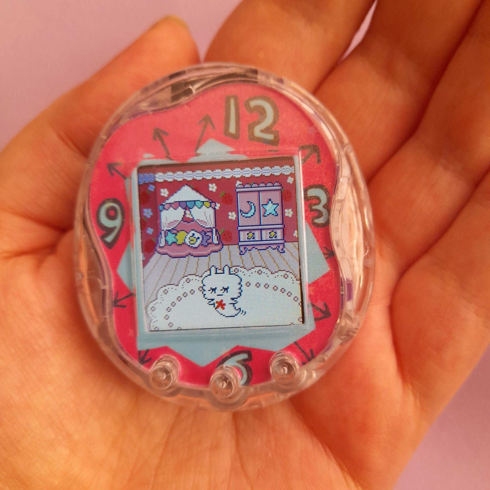 Tamagotchi Uni met Custom Shell, Kinderen en Baby's, Speelgoed | Overig, Ophalen of Verzenden, Zo goed als nieuw, Jongen of Meisje