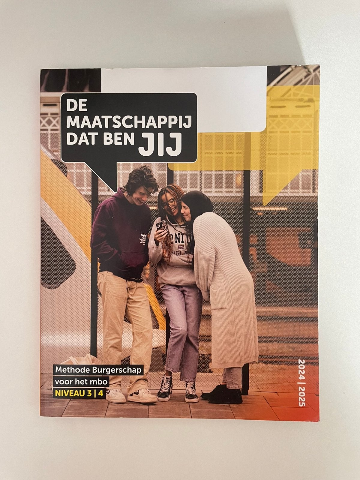 niveau 3-4 methode burgerschap MBO, Boeken, Schoolboeken, Ophalen of Verzenden, Zo goed als nieuw, Overige niveaus, Nederlands