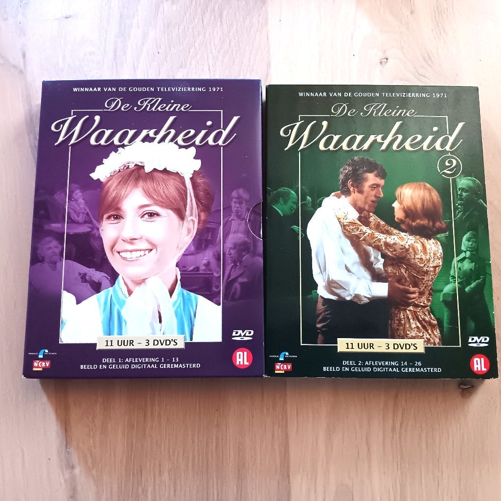 De Kleine Waarheid - Complete Serie- DVD- jaren70., Alle leeftijden, Nederlands, Overige genres, Zo goed als nieuw
