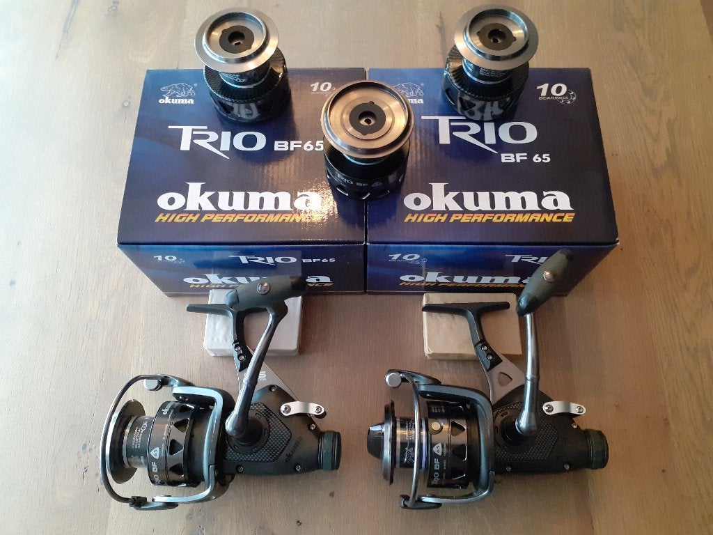 Okuma Spare Spool Trio BF SRS 65  2013 NIEUW!, Ophalen of Verzenden, Nieuw, Molen