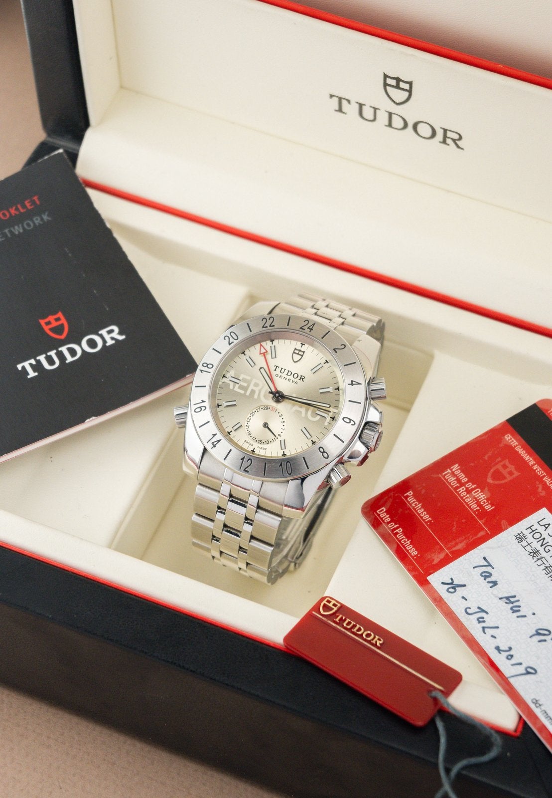 Tudor Aeronaut ‘Full Set 2019’ Ref. 20200 | GMT functie, Overige merken, Staal, Staal, Polshorloge